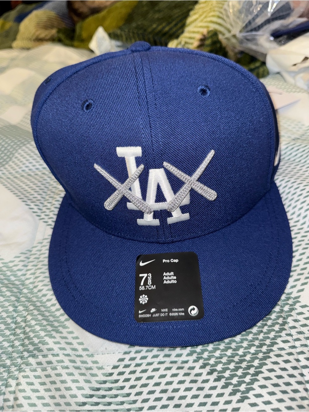 KAWS x Dodgers fitted hat